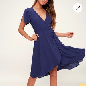 Brand new midi wrap dress